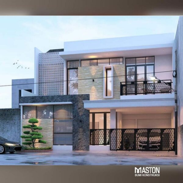 DESAIN MINIMALIS RUMAH PAK HANIF#1