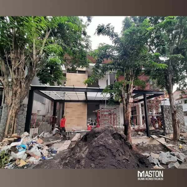 TAHAP CARPORT RUMAH TENGGILIS #4