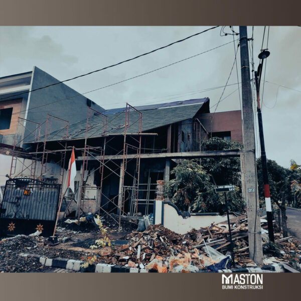 RUMAH BOHOUSE SURABAYA TAHAP ATAP #2