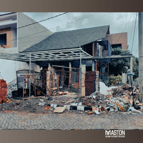 RUMAH BOHOUSE SURABAYA TAHAP KANOPI #3